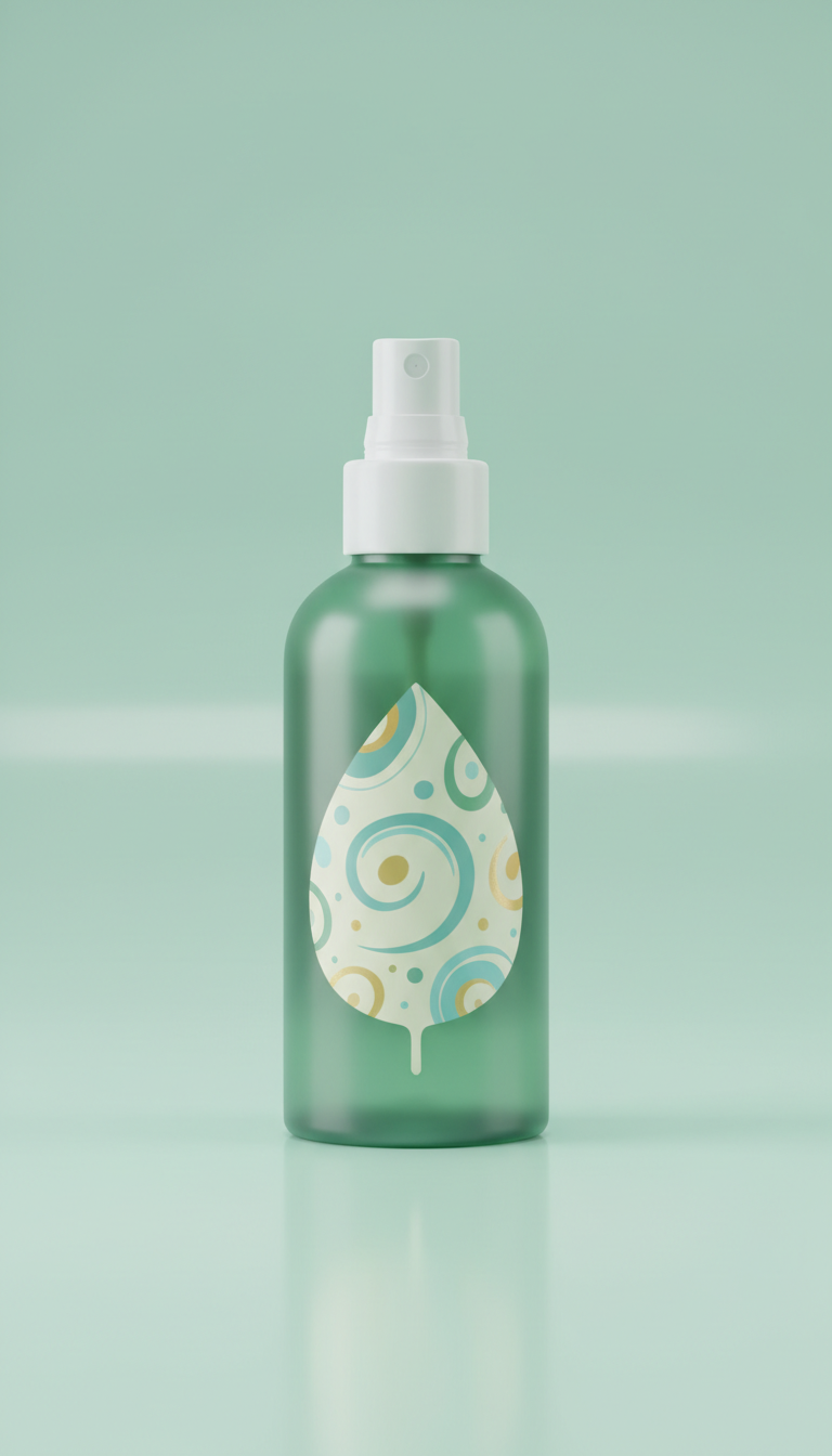 Herbal Surface Sanitizer Spray Bottle